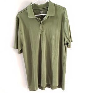 R&R Olive Green Polo